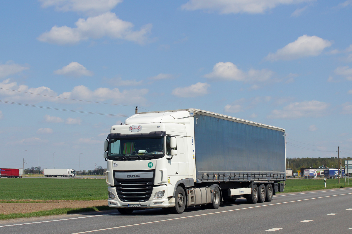 Польша, № BS 58290 — DAF XF Euro6 FT