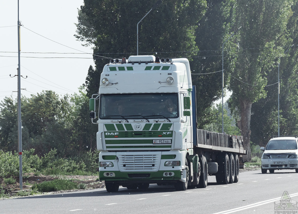 Киргизия, № 09 913 ADI — DAF XF95 FTG