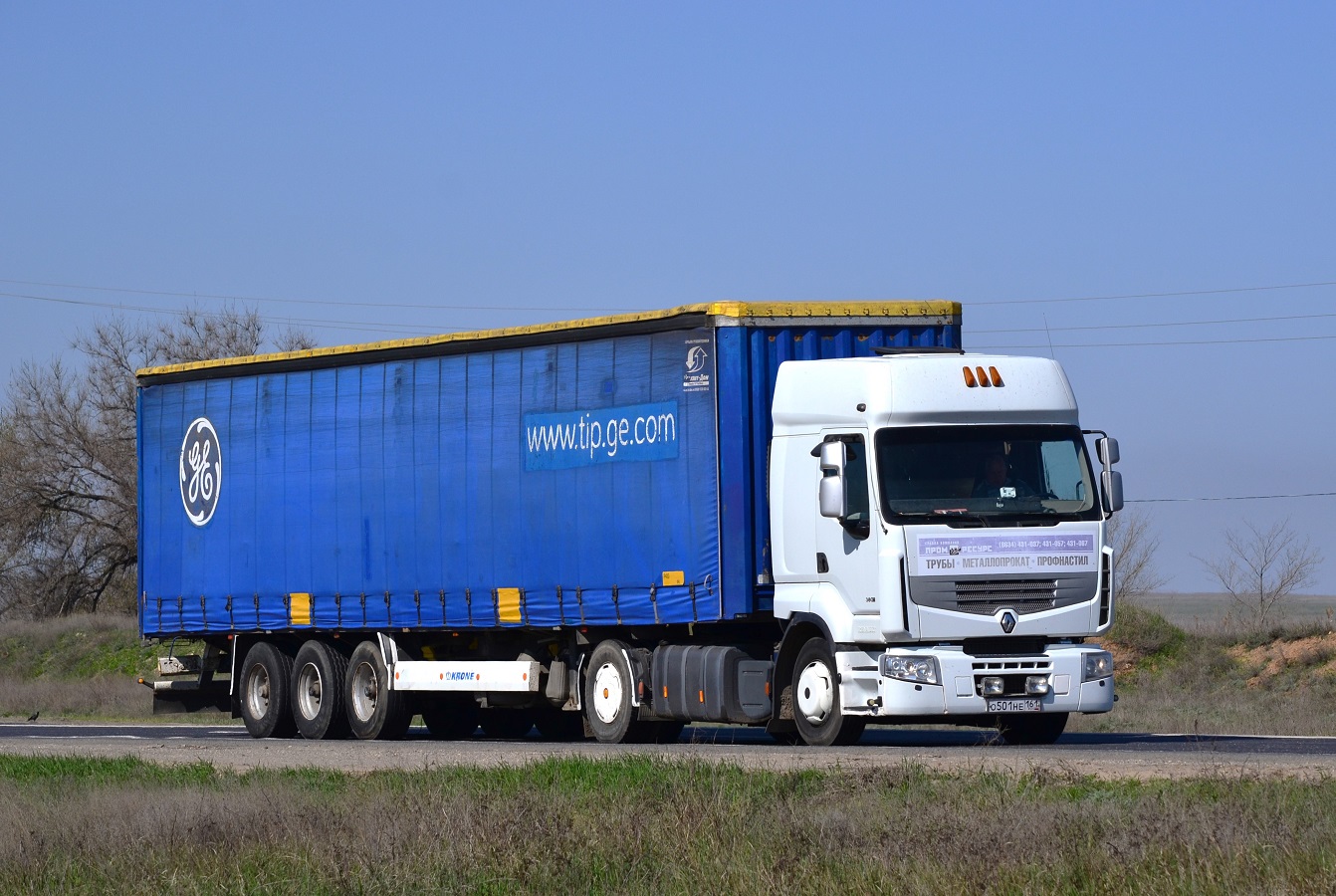 Ростовская область, № О 501 НЕ 161 — Renault Premium ('2006) [X9P]