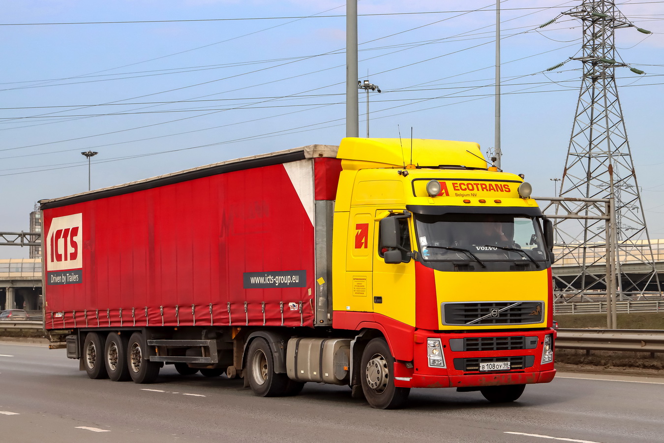Санкт-Петербург, № В 108 ОУ 98 — Volvo ('2002) FH12.420