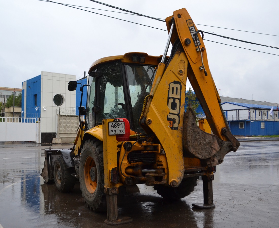 Москва, № 4891 РВ 78 — JCB 3CX