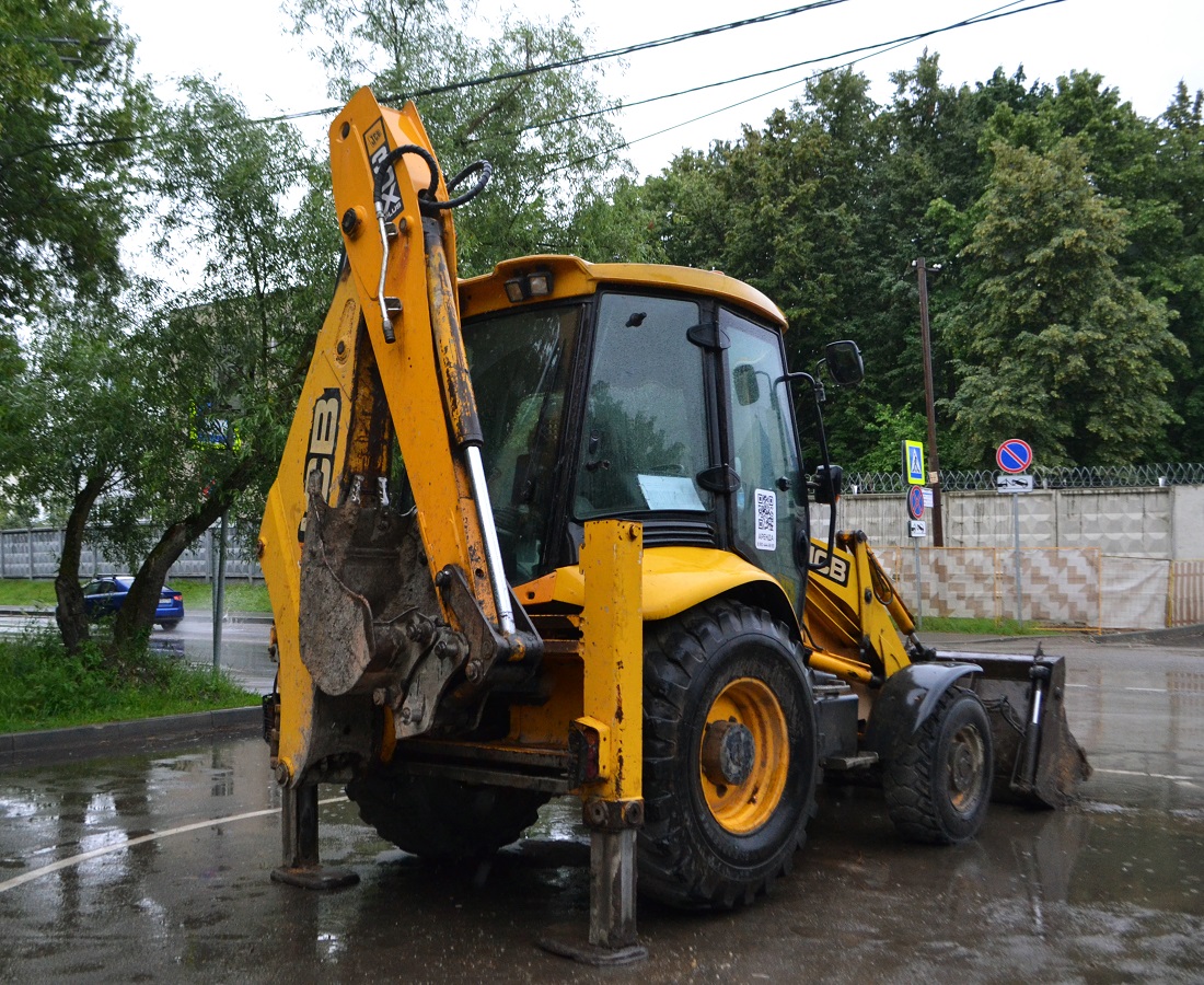 Москва, № 4891 РВ 78 — JCB 3CX