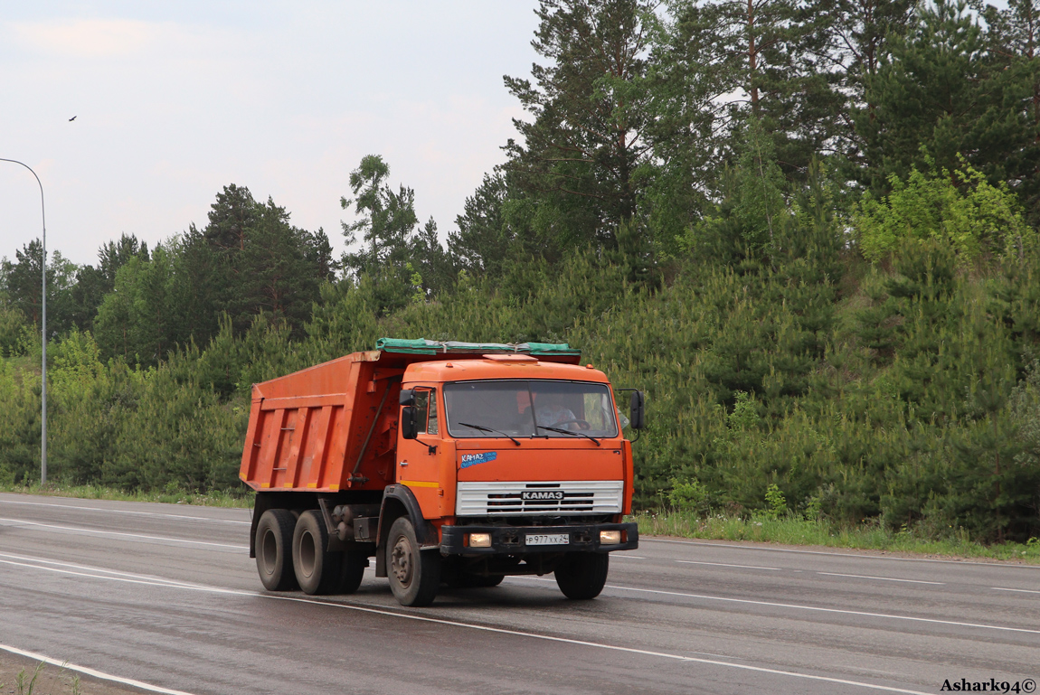 Красноярский край, № Р 977 ХХ 24 — КамАЗ-65115-02 [65115C]
