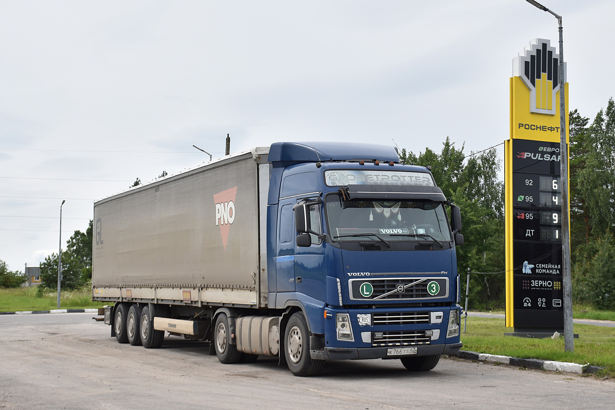 Рязанская область, № К 766 ТА 62 — Volvo ('2002) FH12.400