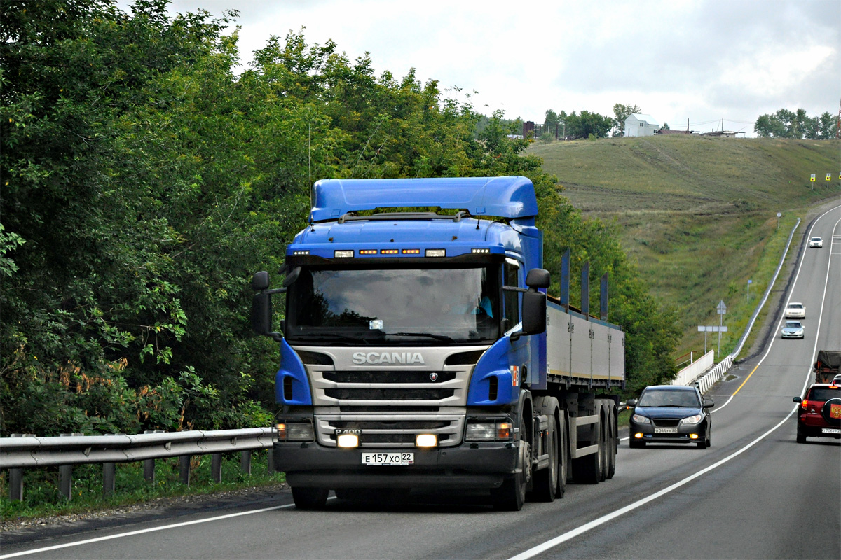 Алтайский край, № Е 157 ХО 22 — Scania ('2011) P400