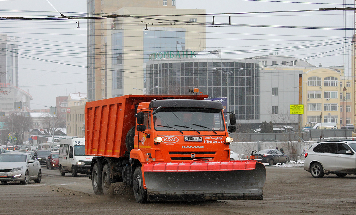 Челябинская область, № А 885 УН 174 — КамАЗ-6520-53