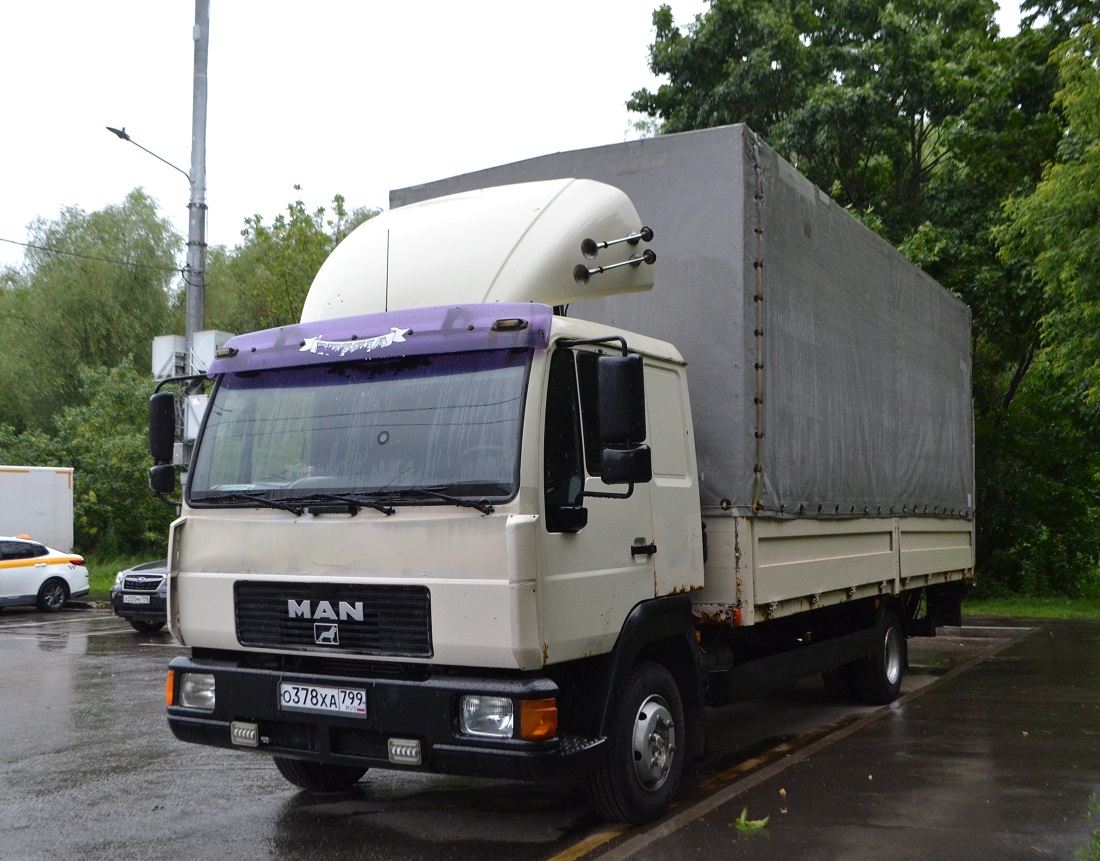 Москва, № О 378 ХА 799 — MAN L2000 (общая модель)