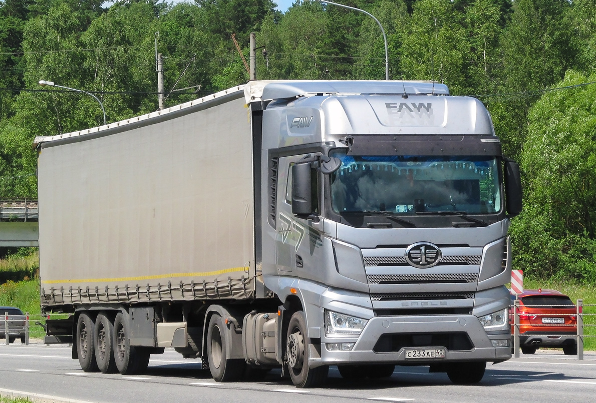 Калужская область, № С 233 АЕ 40 — FAW J7 Eagle CA4180