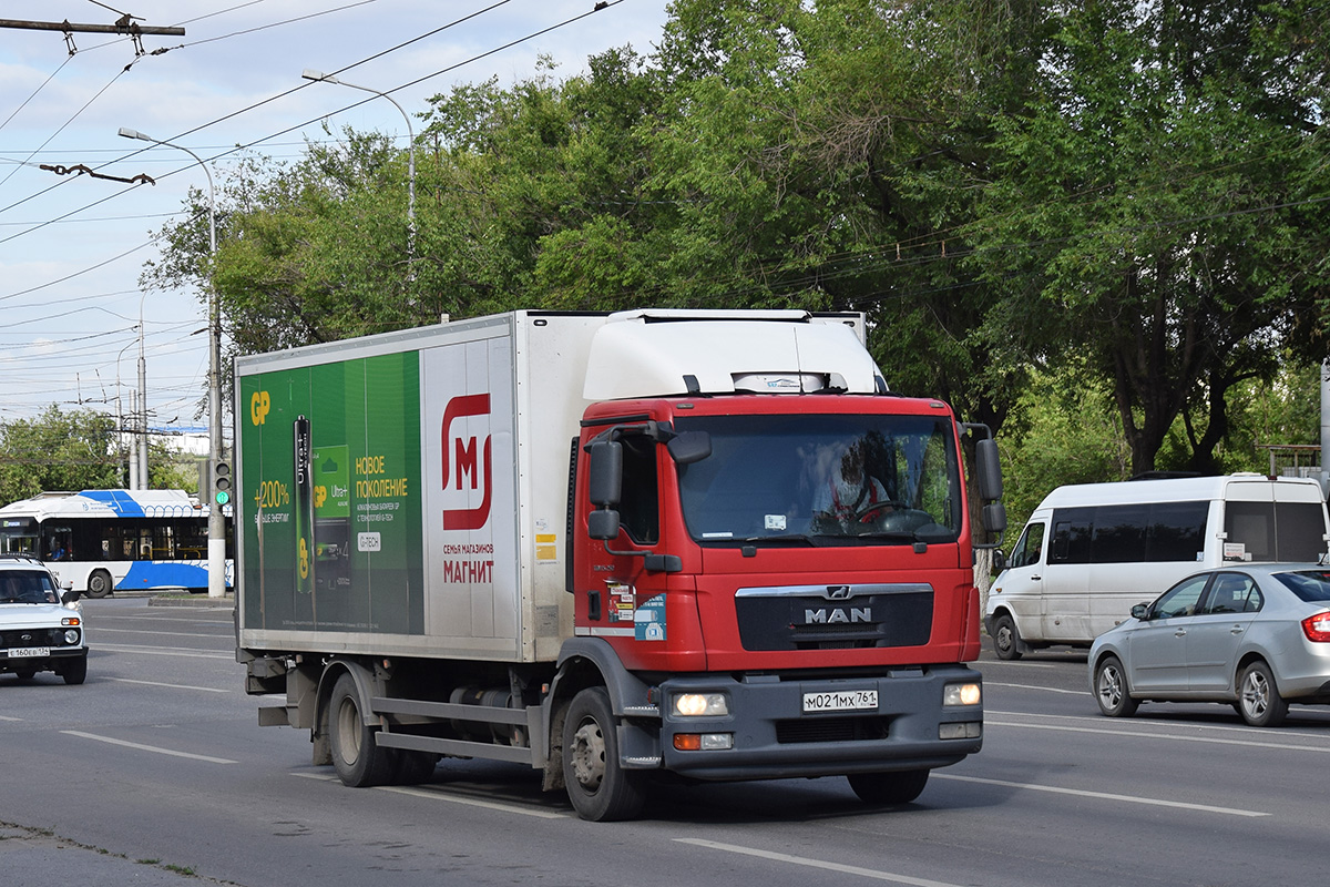 Волгоградская область, № М 021 МХ 761 — MAN TGM 18.250