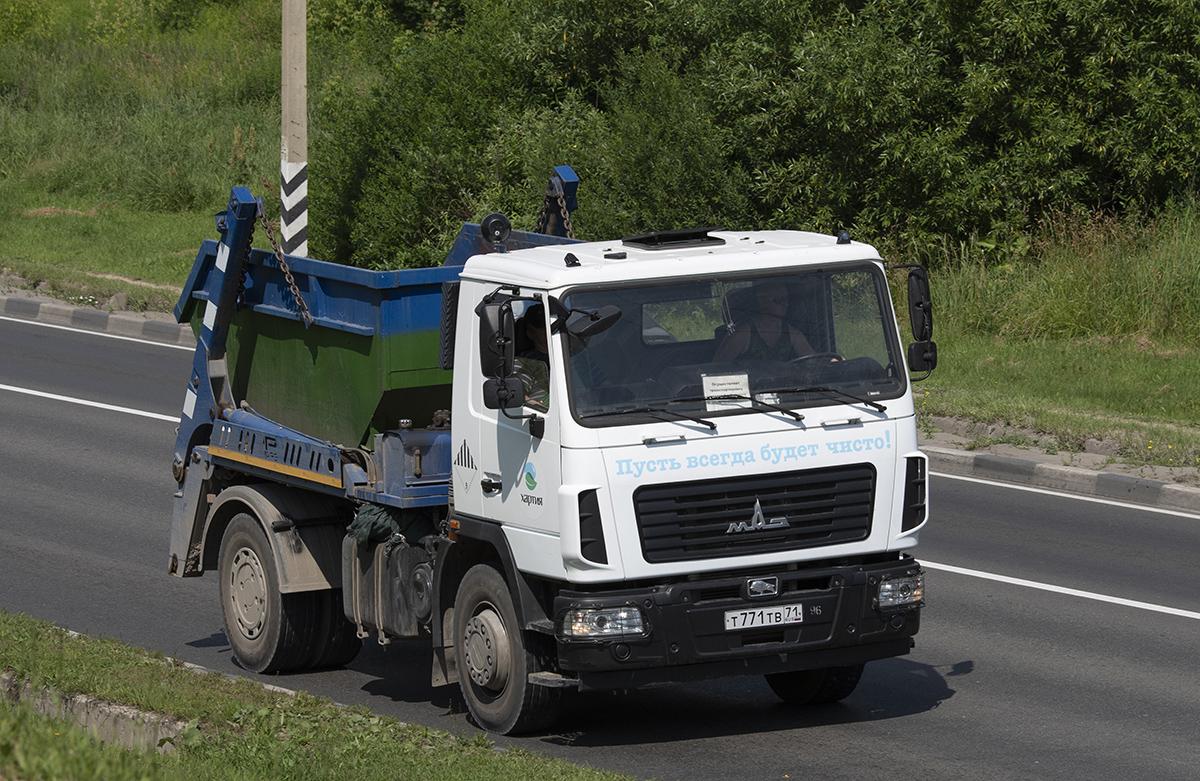 Тульская область, № Т 771 ТВ 71 — МАЗ-555025