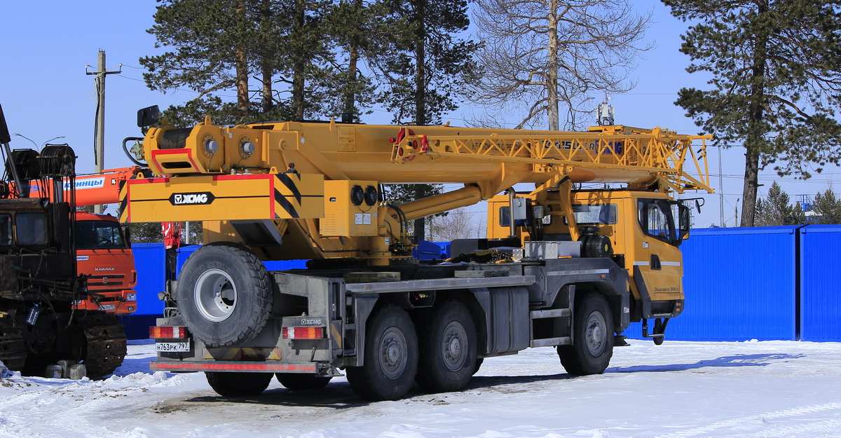 Москва, № Н 763 РК 797 — XCMG (общая модель)