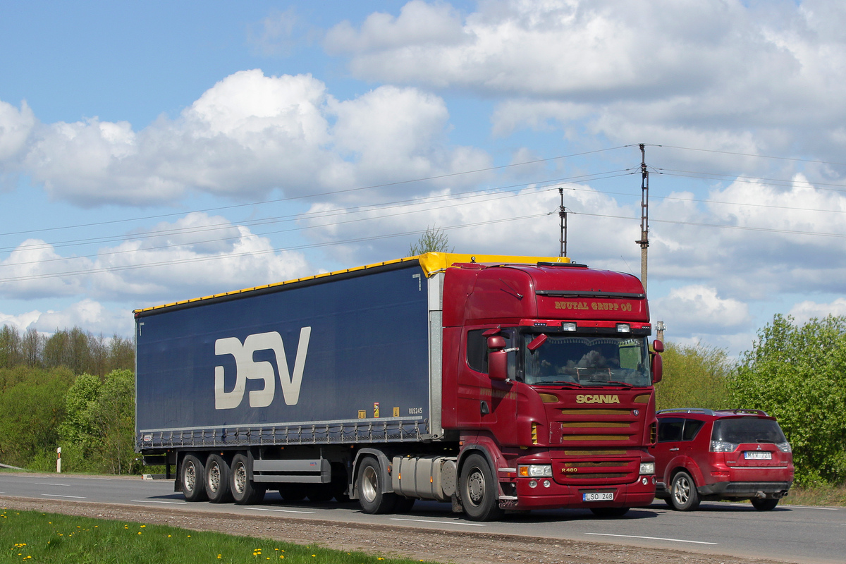 Литва, № LSO 248 — Scania ('2004) R480