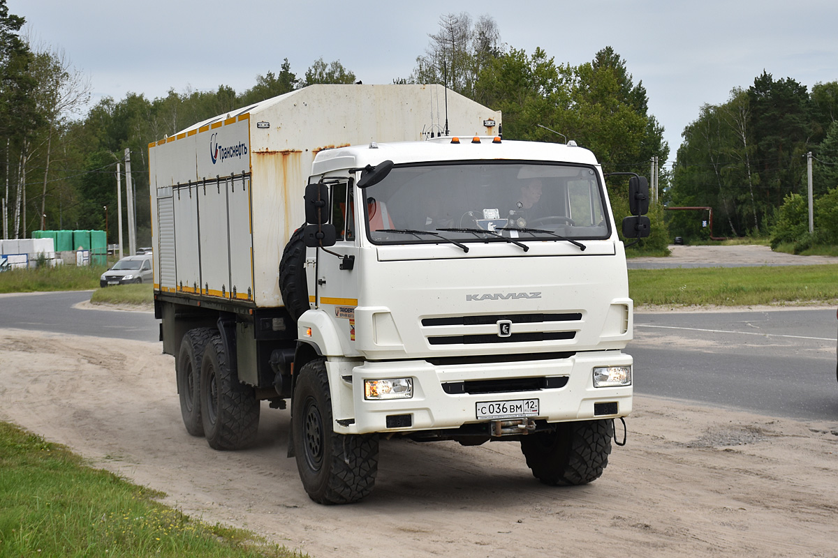 Марий Эл, № С 036 ВМ 12 — КамАЗ-43118-46