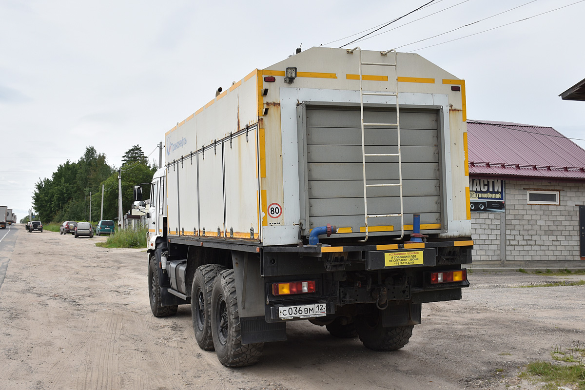 Марий Эл, № С 036 ВМ 12 — КамАЗ-43118-46