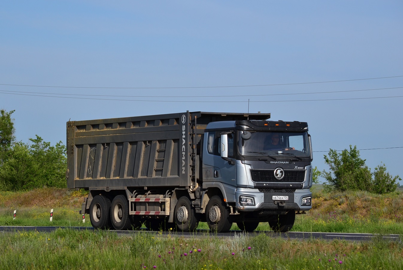 Волгоградская область, № Н 674 ВА 134 — Shaanxi Shacman X3000 SX3318