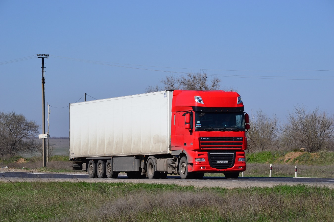 Ростовская область, № Т 244 ХР 161 — DAF XF105 FT