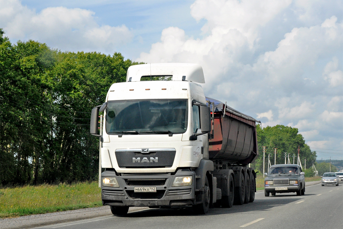 Кемеровская область, № М 669 КВ 142 — MAN TGS 18.440