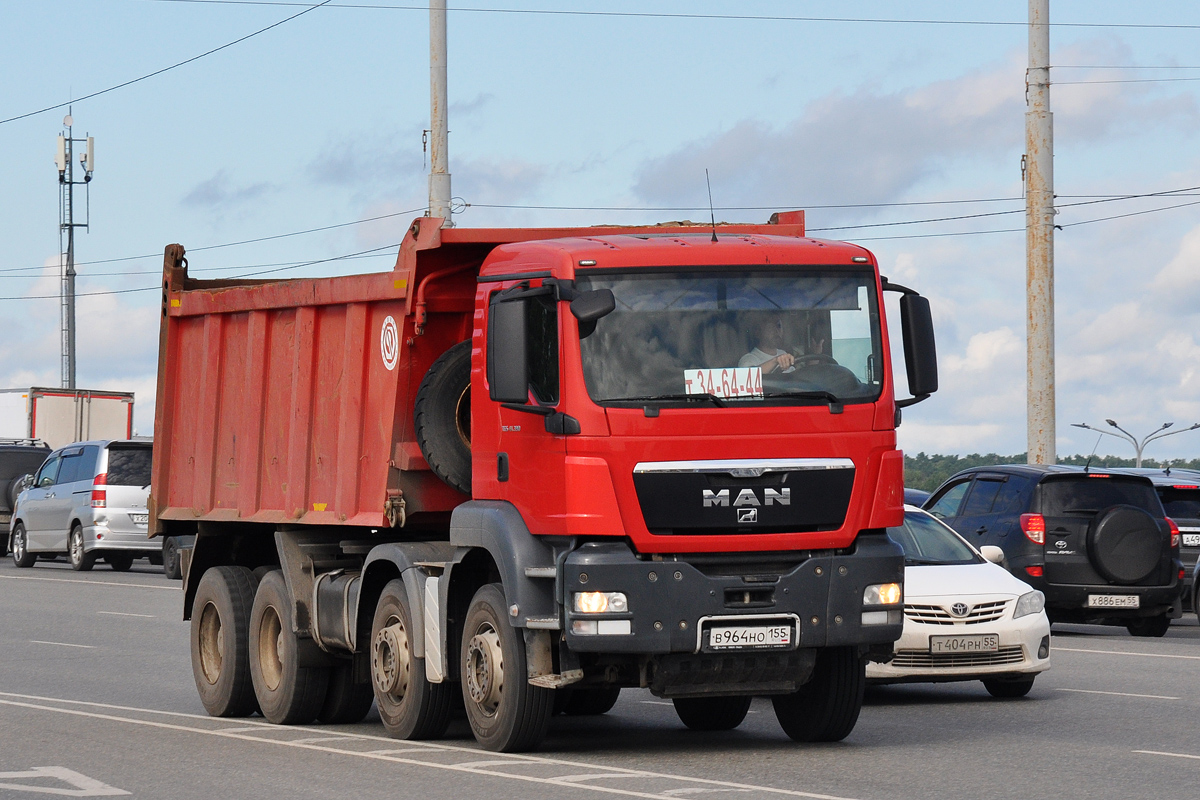Омская область, № В 964 НО 155 — MAN TGS 41.390