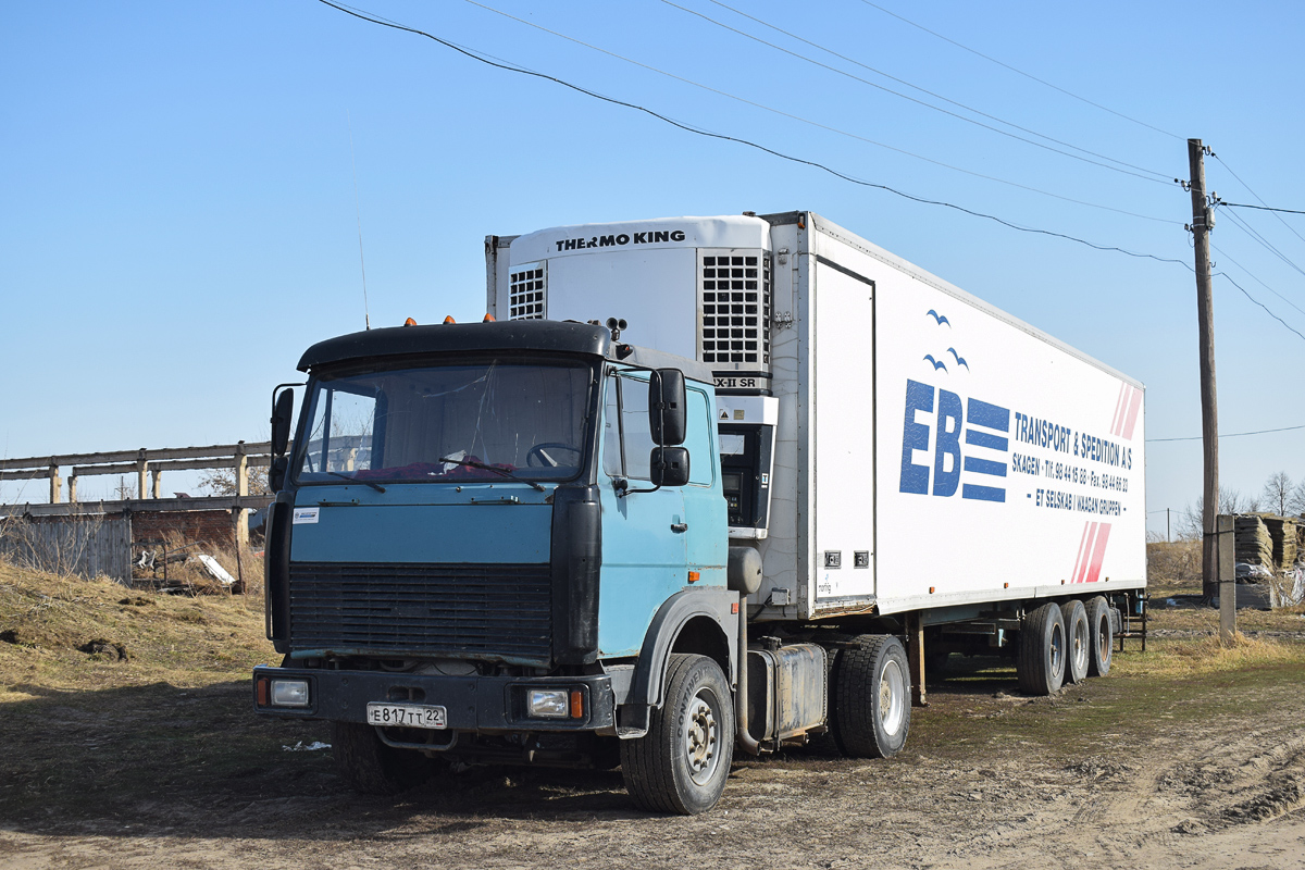 Алтайский край, № Е 817 ТТ 22 — МАЗ-54323