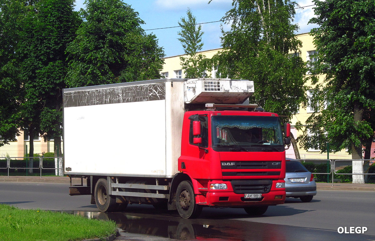 Витебская область, № АМ 1986-2 — DAF CF85 FA