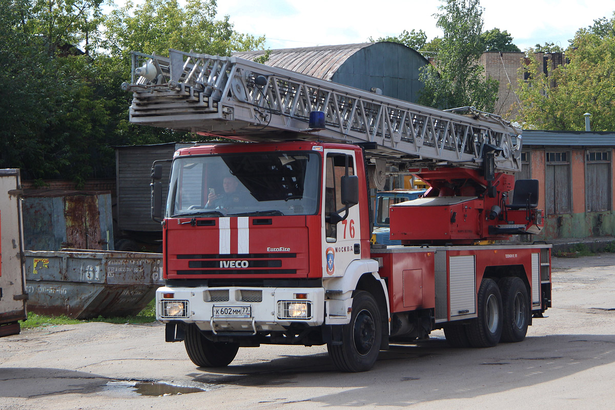 Москва, № К 602 ММ 77 — IVECO EuroTrakker