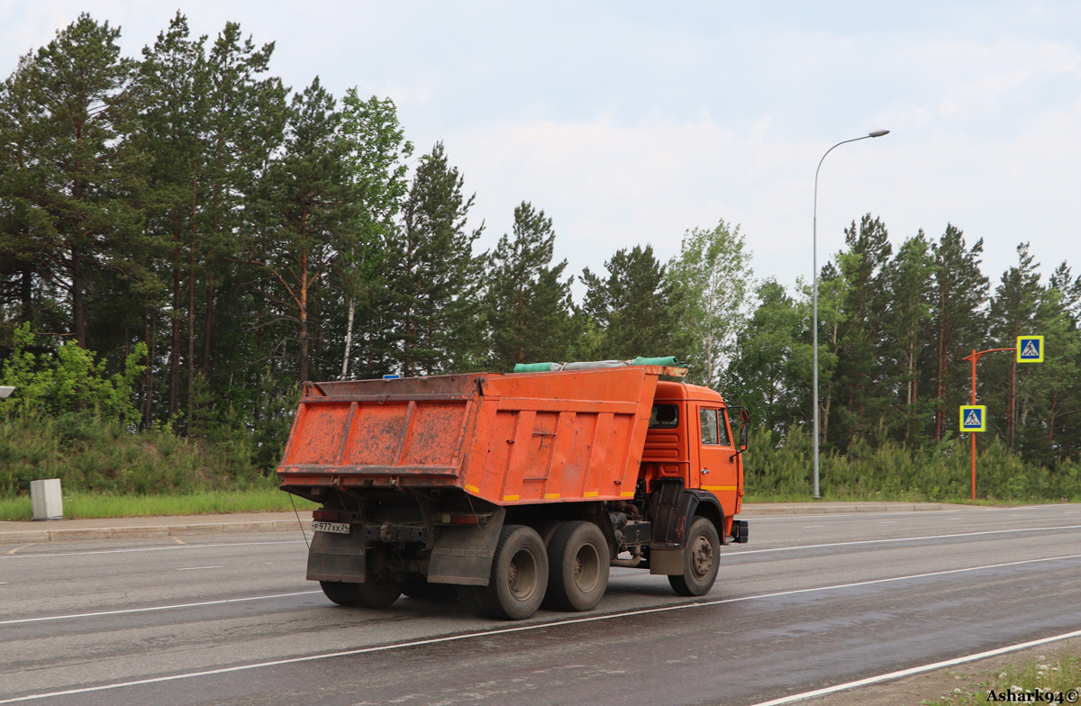 Красноярский край, № Р 977 ХХ 24 — КамАЗ-65115-02 [65115C]