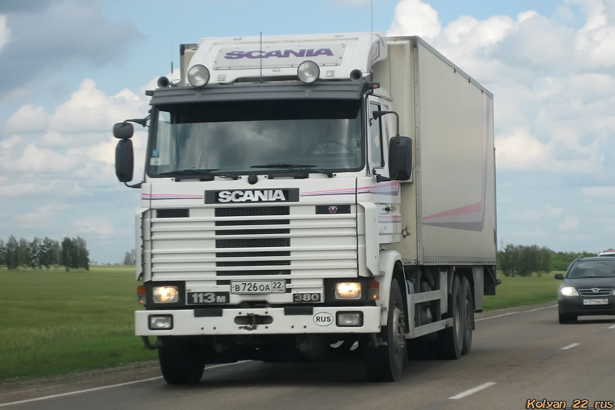 Алтайский край, № В 726 ОА 22 — Scania (II) R113M