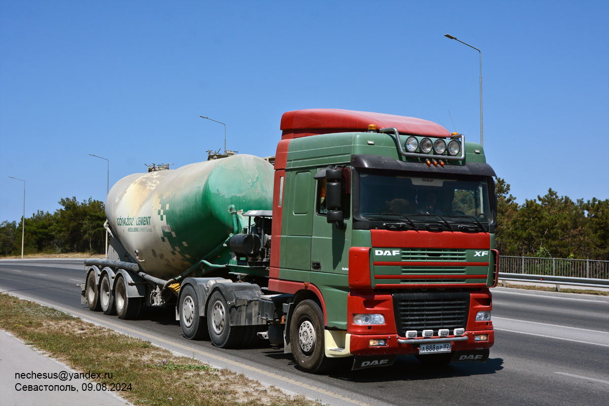 Крым, № А 888 ВР 82 — DAF XF95 FTT