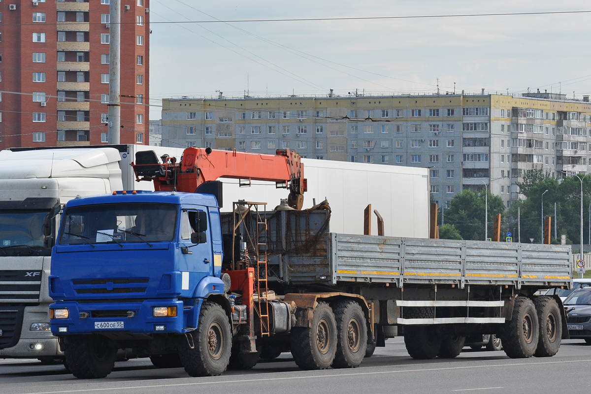 Омская область, № С 600 ОЕ 55 — КамАЗ-43118 (общая модель)