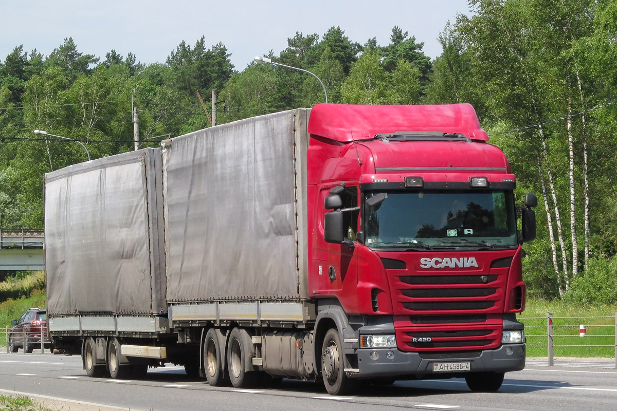 Гродненская область, № АН 4586-4 — Scania ('2009) R420