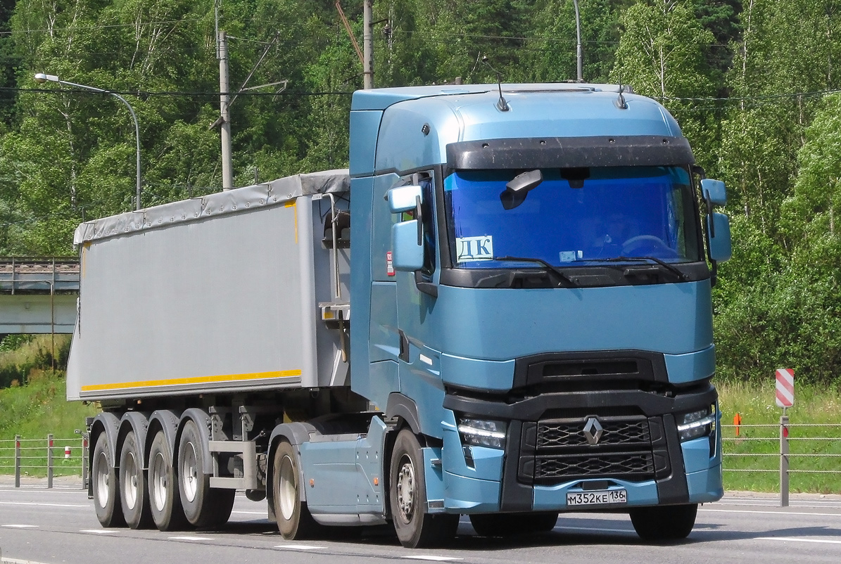 Воронежская область, № М 352 КЕ 136 — Renault T-Series ('2021)