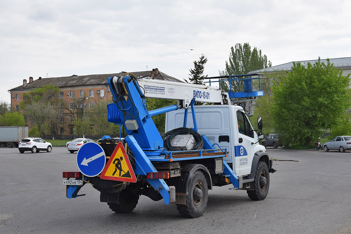 Волгоградская область, № К 492 НВ 134 — ГАЗ-C41A23 "Садко NEXT"