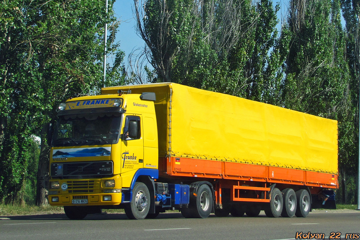 Алматинская область, № B 016 WKN — Volvo ('1993) FH12.380