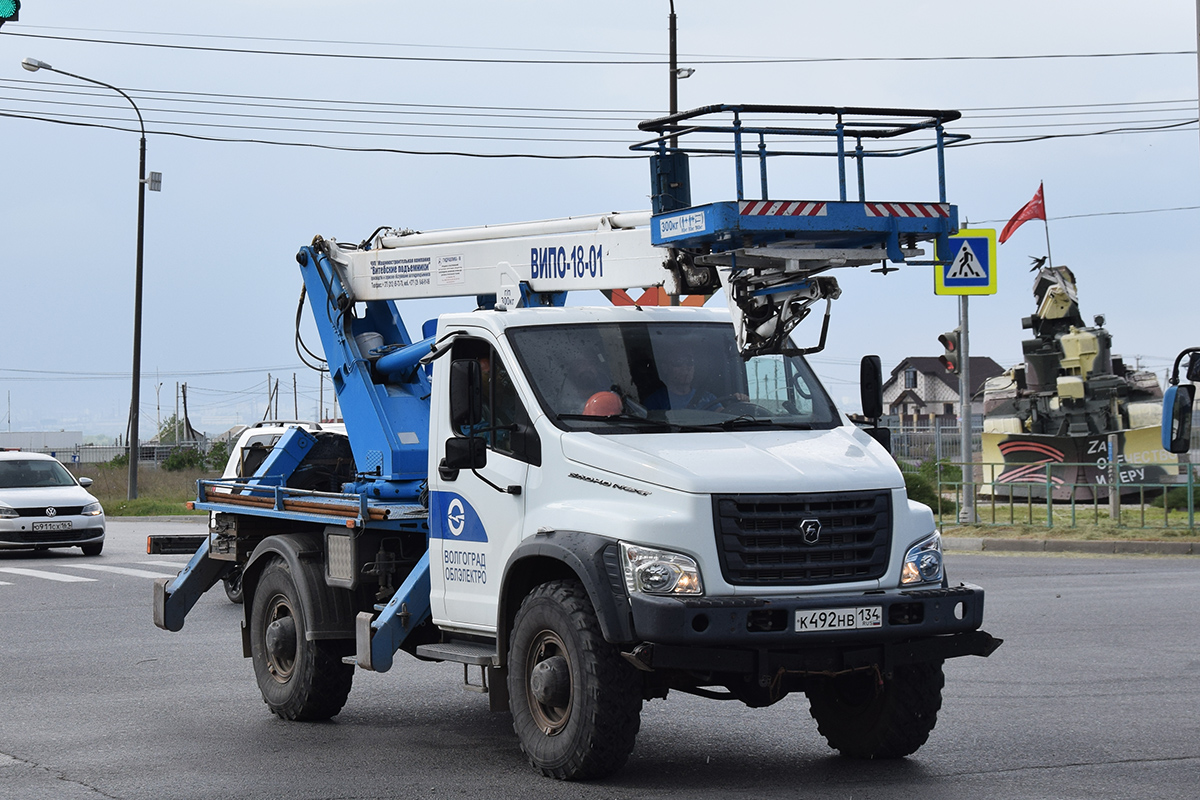 Волгоградская область, № К 492 НВ 134 — ГАЗ-C41A23 "Садко NEXT"