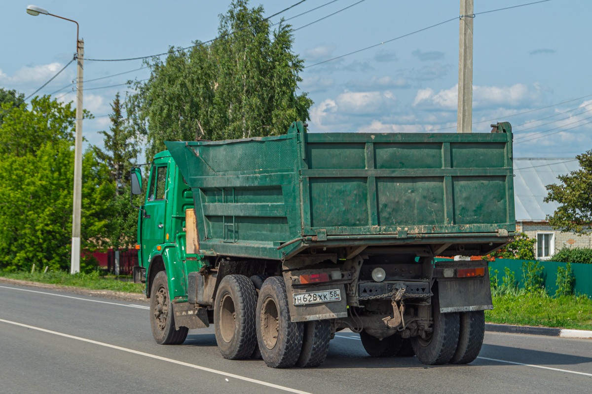 Пензенская область, № Н 628 ХК 58 — КамАЗ-5511