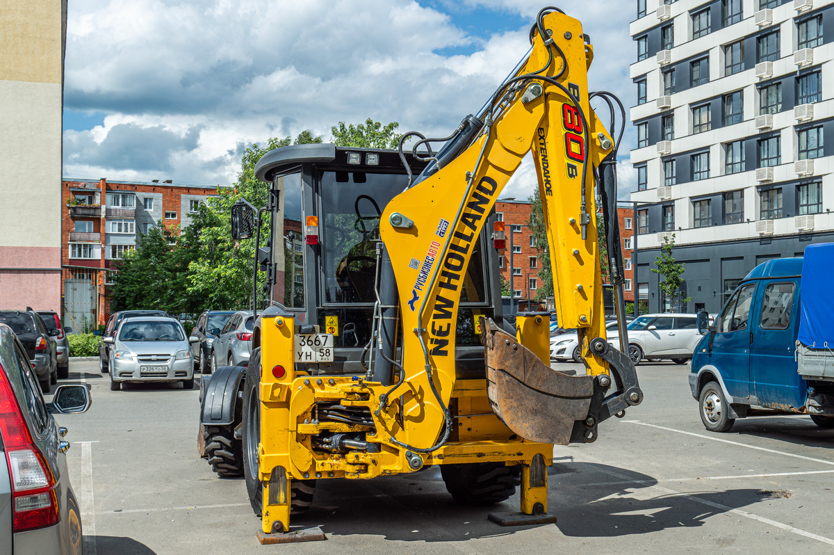 Пензенская область, № 3667 УН 58 — New Holland B (общая модель)