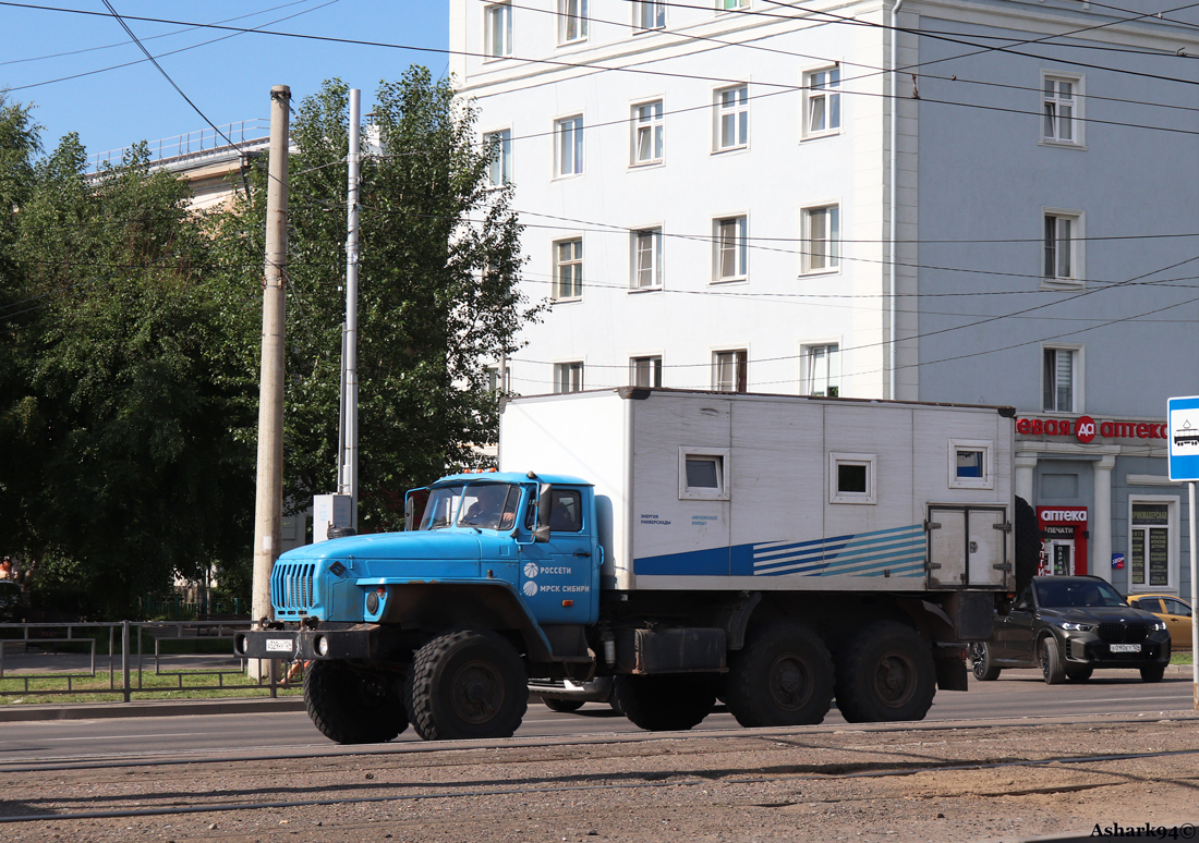 Красноярский край, № А 529 НУ 124 — Урал-4320-61