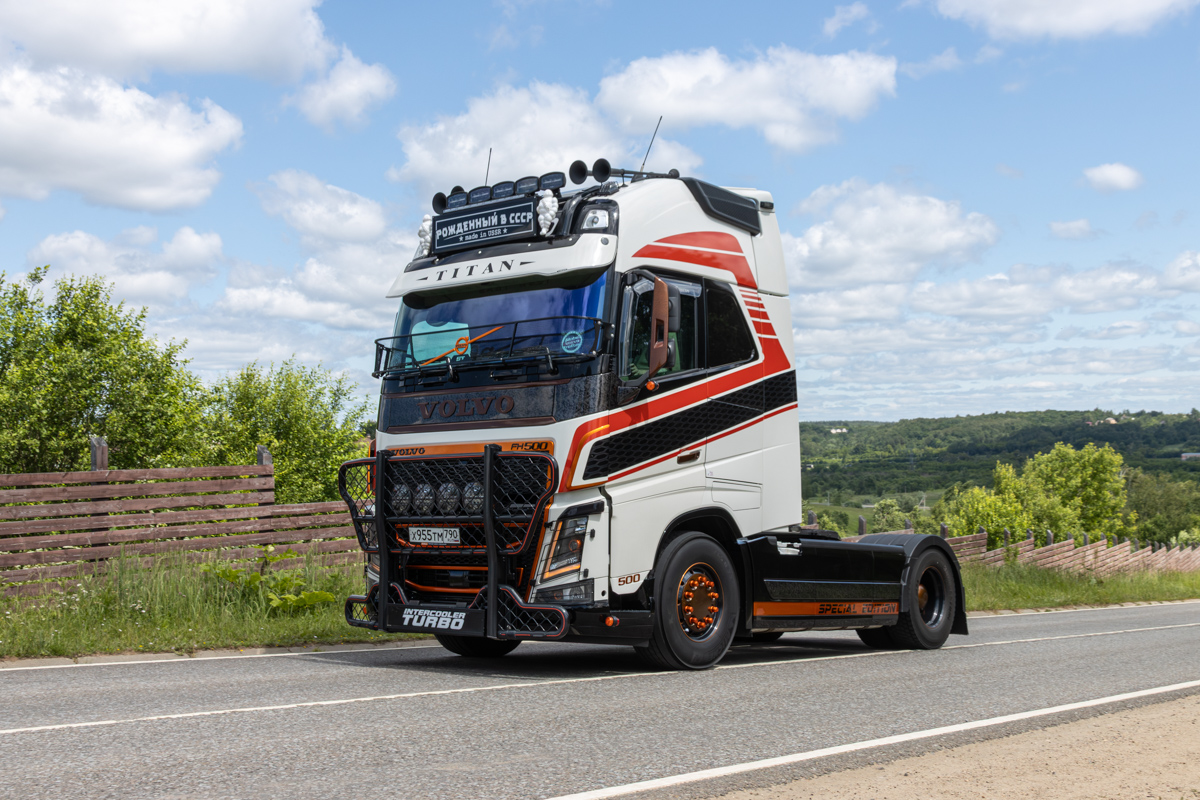 Московская область, № Х 955 ТМ 790 — Volvo ('2012) FH.500 [X9P]; Московская область — Фестиваль TruckDay 2025