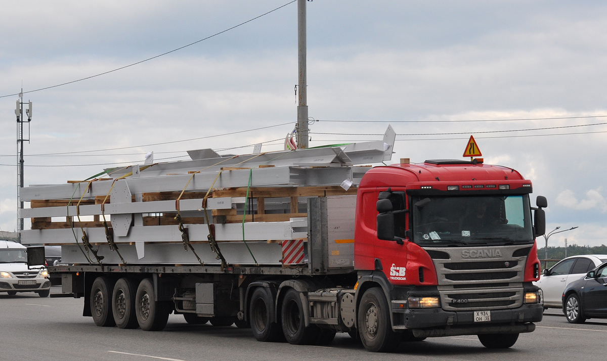 Омская область, № Х 934 ОН 55 — Scania ('2011) P400