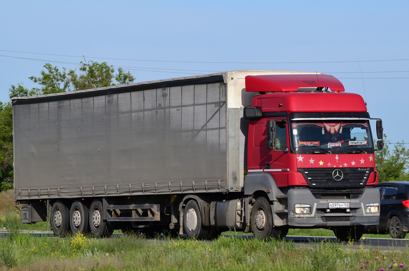 Самарская область, № А 597 ВУ 763 — Mercedes-Benz Axor 1840