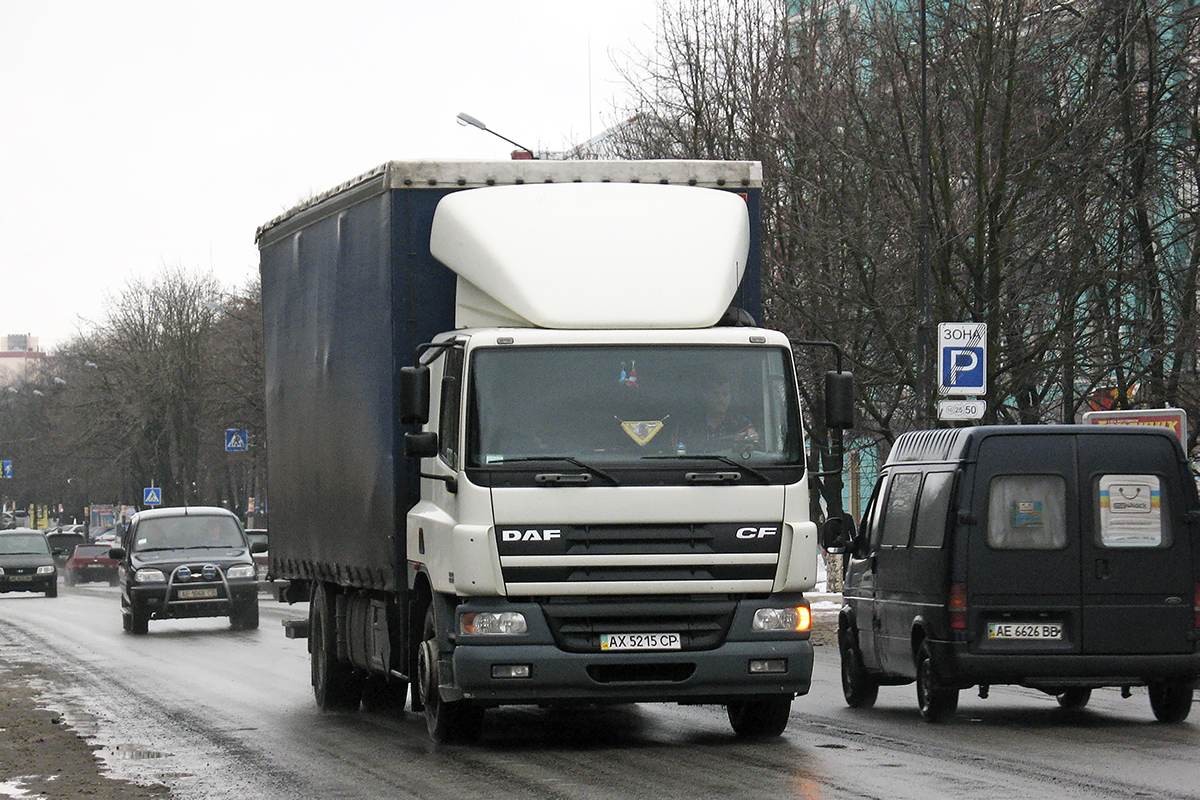 Харьковская область, № АХ 5215 СР — DAF CF75 FA