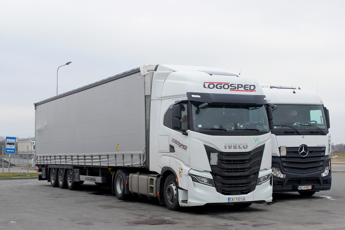 Сербия, № ČA 132-LA — IVECO S-Way ('2019)