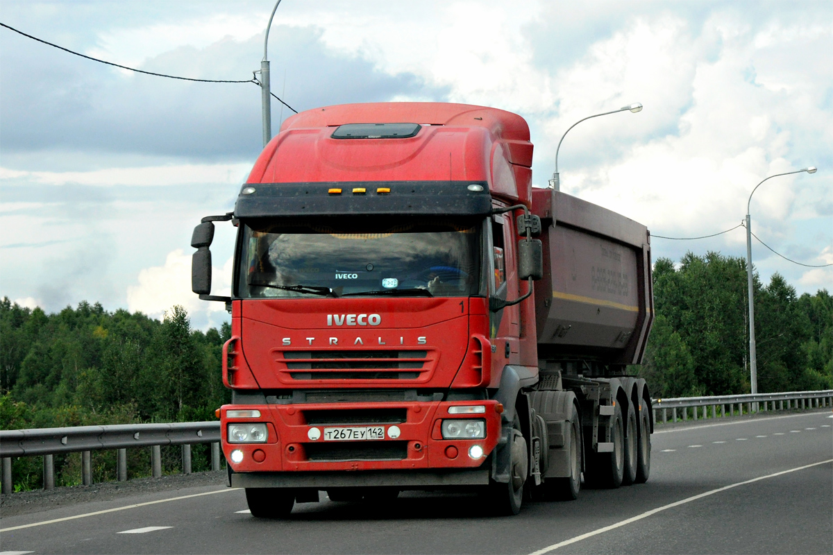 Кемеровская область, № Т 267 ЕУ 142 — IVECO Stralis ('2002) 430