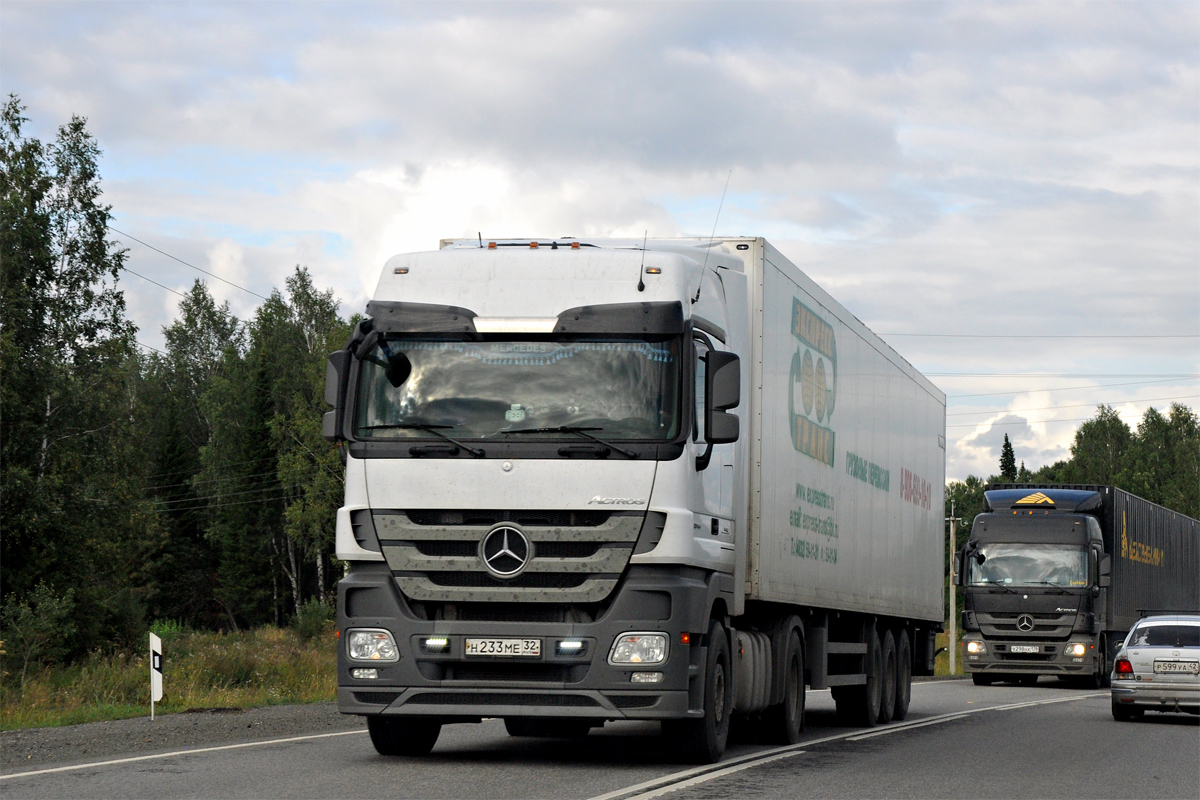 Брянская область, № М 233 МЕ 32 — Mercedes-Benz Actros '09 1844 [Z9M]