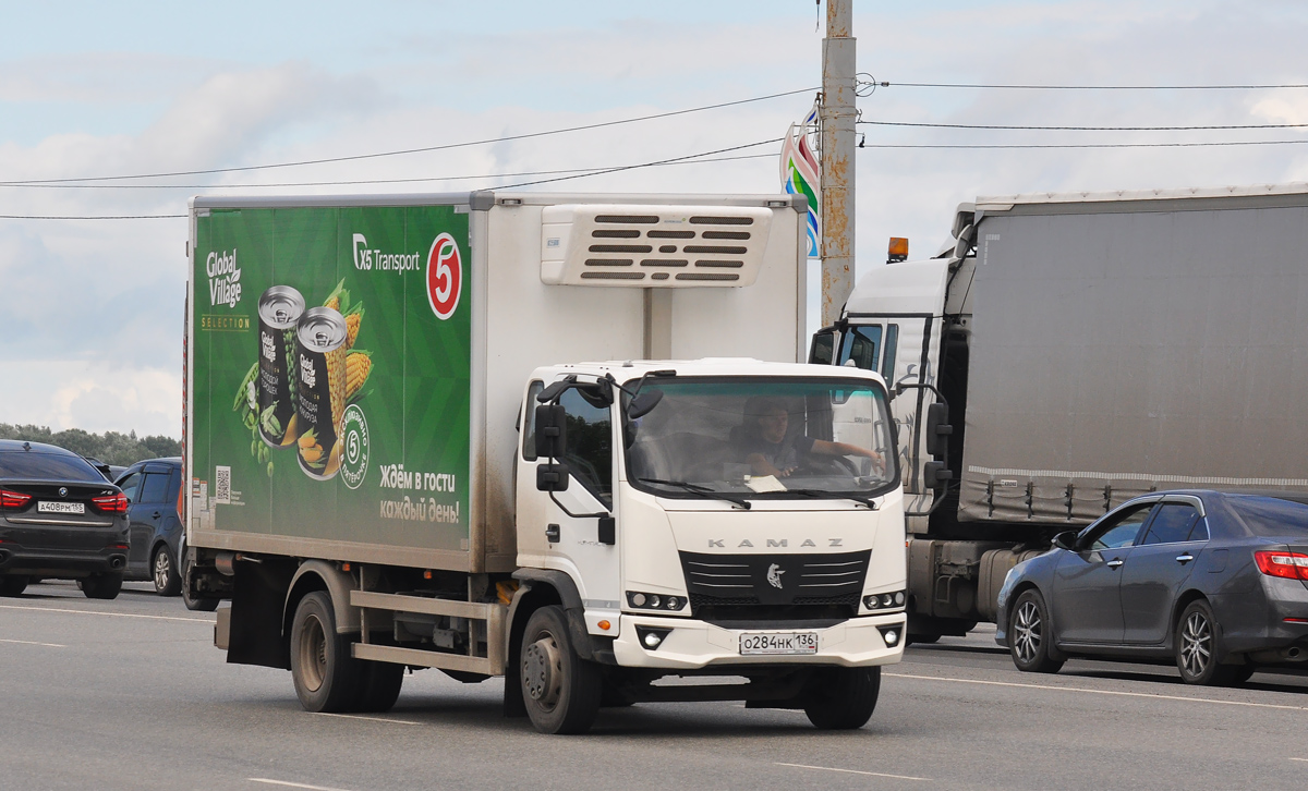 Омская область, № О 284 НК 136 — КамАЗ-43082-H5 "Компас 12"