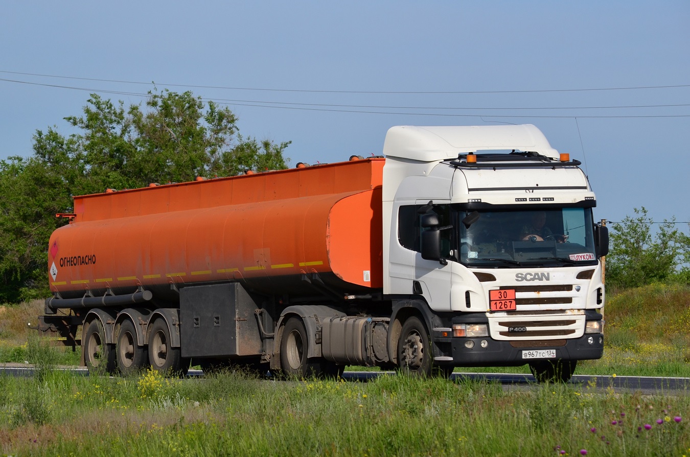 Волгоградская область, № В 967 ТС 134 — Scania ('2011) P400