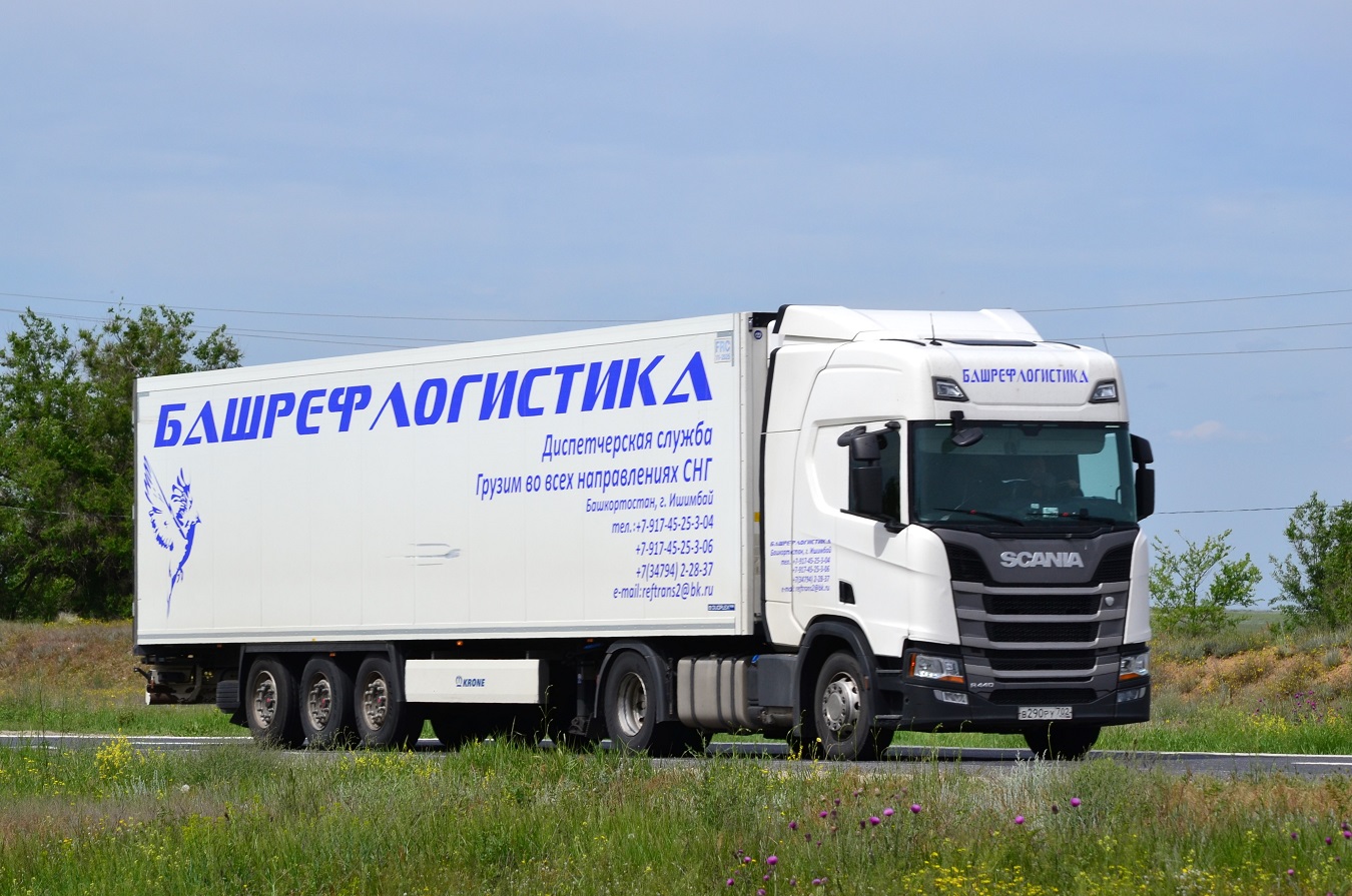 Башкортостан, № В 290 РУ 702 — Scania ('2016) R440