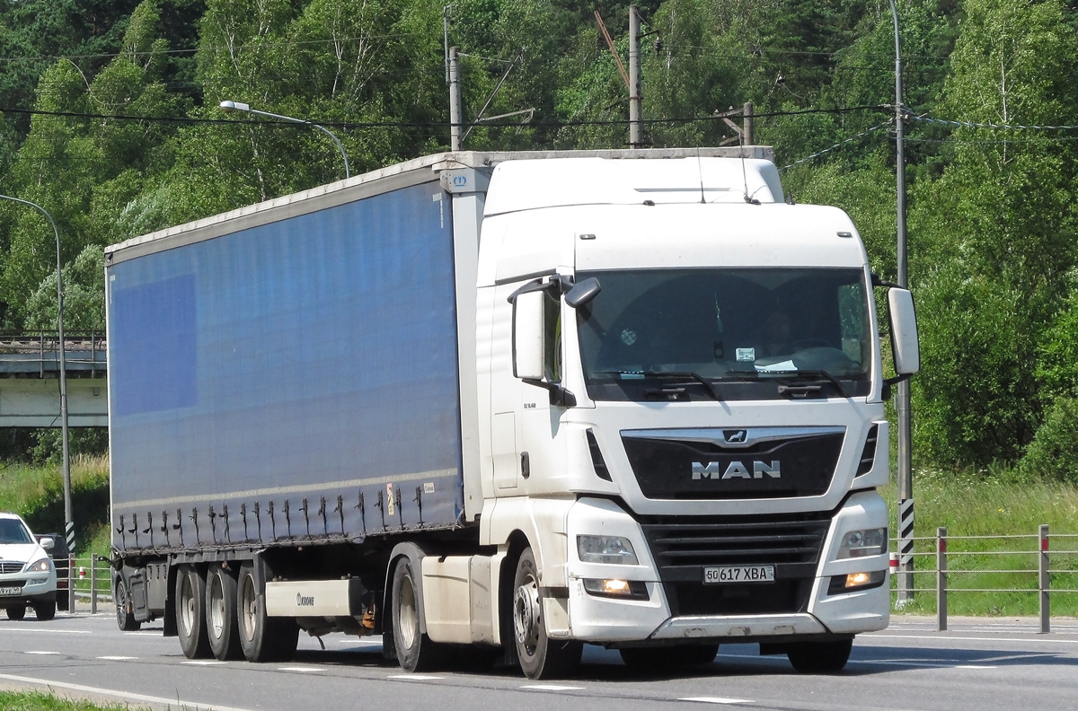 Узбекистан, № 50 617 XBA — MAN TGX ('2016) 18.460