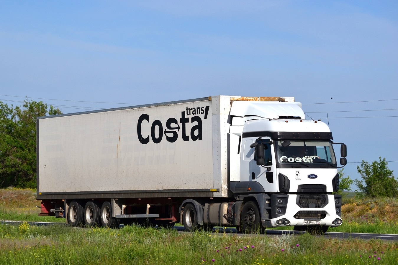 Ставропольский край, № М 889 УЕ 126 — Ford Cargo ('2012) 1848T