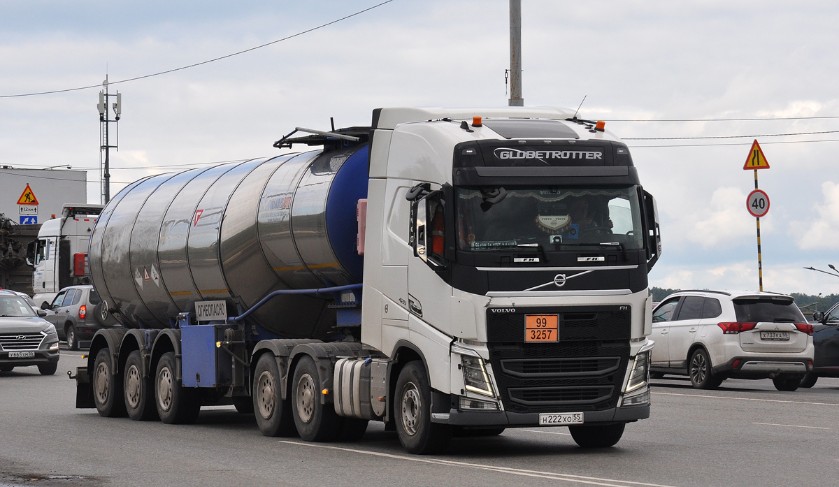 Омская область, № Н 222 ХО 55 — Volvo ('2012) FH.420 [X9P]